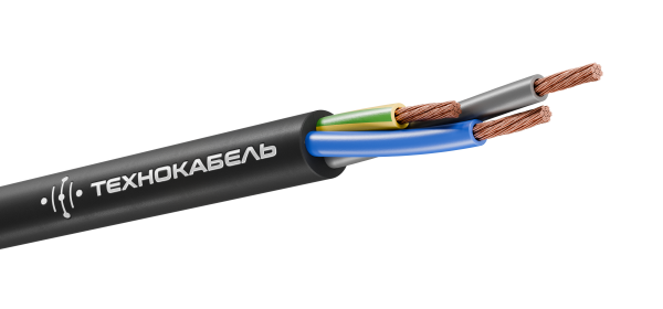 Кабель силовой КГТП-ХЛ 2х6(N)+1х4(PE) 380/660-3 ТРТС