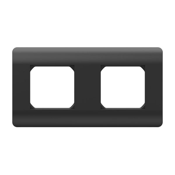 Рамка 2-ая, универсальная (NEW3-E), черный