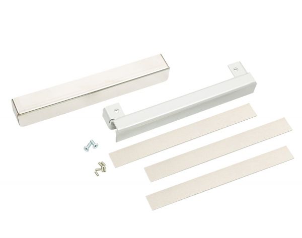 Комплект монтажа для замка MK AL-250 S Glass на   стеклянную дверь, исполнение из нержавеющей стали