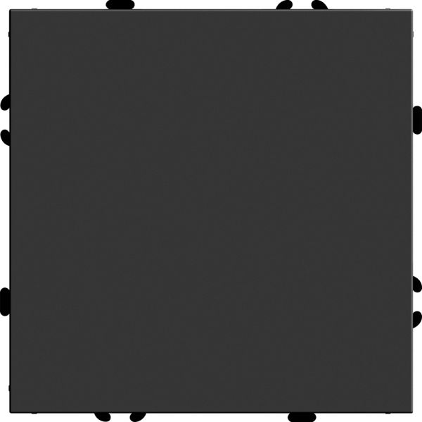 Выключатель 1-клавишный (механизм) 250В, 10А, серия Эмили, черный уголь, soft touch