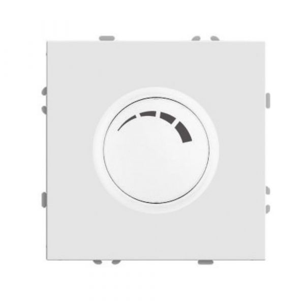 Выключатель диммирующий (механизм) 250В 500W белый фарфор soft touch серия Эмили STEKKER
