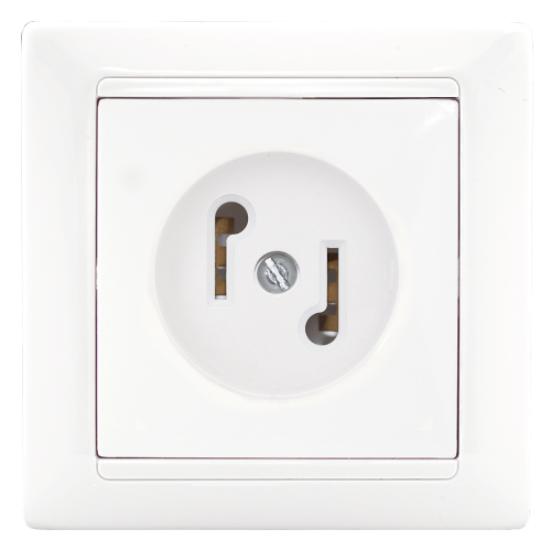 Розетка Беларусь абонентская для сети проводного вещания для скрытой установки