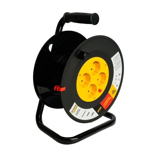 Катушка без провода 4-местная со шторками IP20 STD40