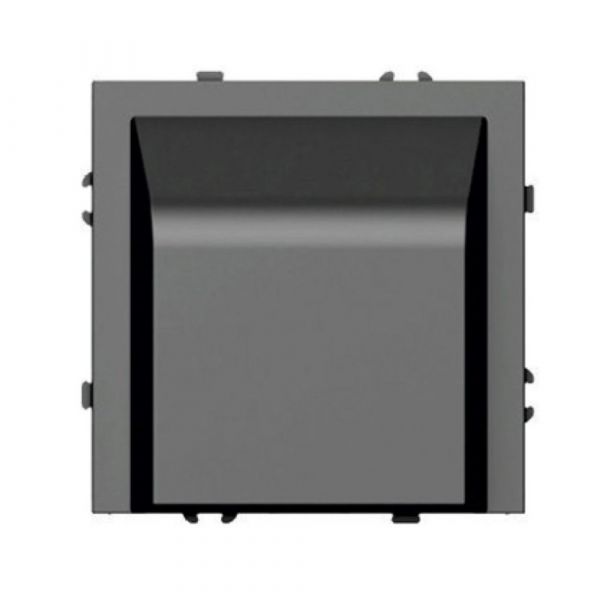 Кабельный вывод ( механизм) серия Эмили платиново-серый soft-touch STEKKER