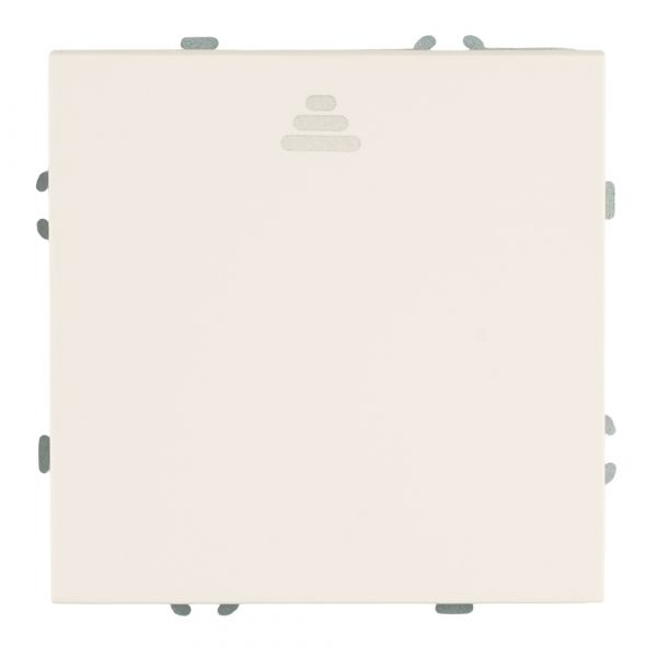 Выключатель одноклавишный самовозвратный (механизм) 250В 10А белый фарфор soft touch серия Эмили STEKKER