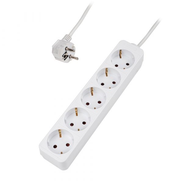 Удлинитель бытовой ФАZА FEG-05-150 5x1,5 с заземлением