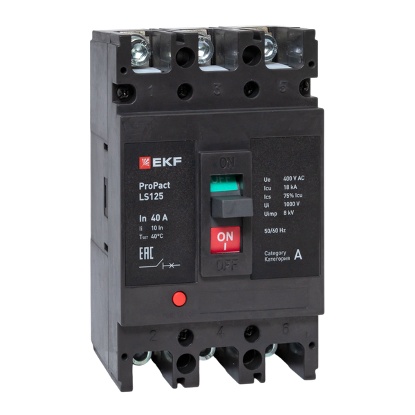 LS125 18кА 3P 40А ProPact EKF