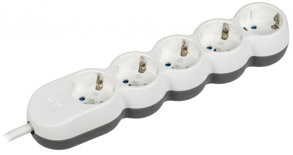 Удлинитель У05 5 мест 2P+PE/3м 3х1,5мм2 16А/250В UNO