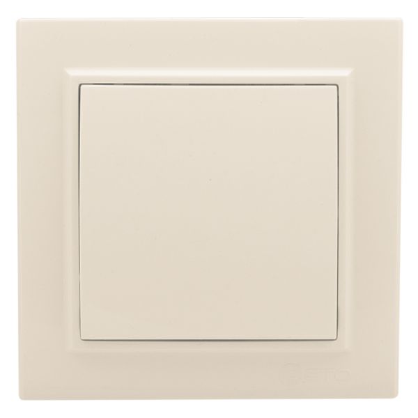 Выключатель одноклавишный СП 10А бежевый Минск