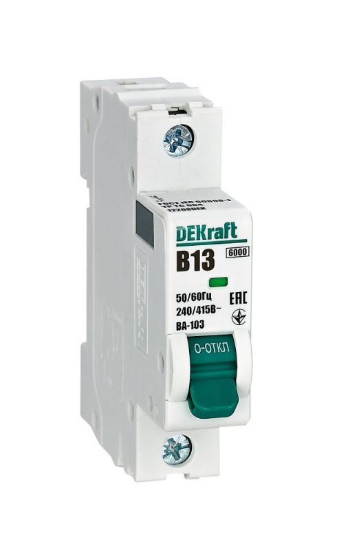 Выключатель автоматический ВА-103 1P 13А B 6кА новый