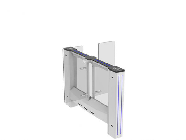 Турникет с распашными створками SWING GATE SWG 90, ширина прохода 900 мм, высота створки 900 мм, боковой (левый или правый) модуль.