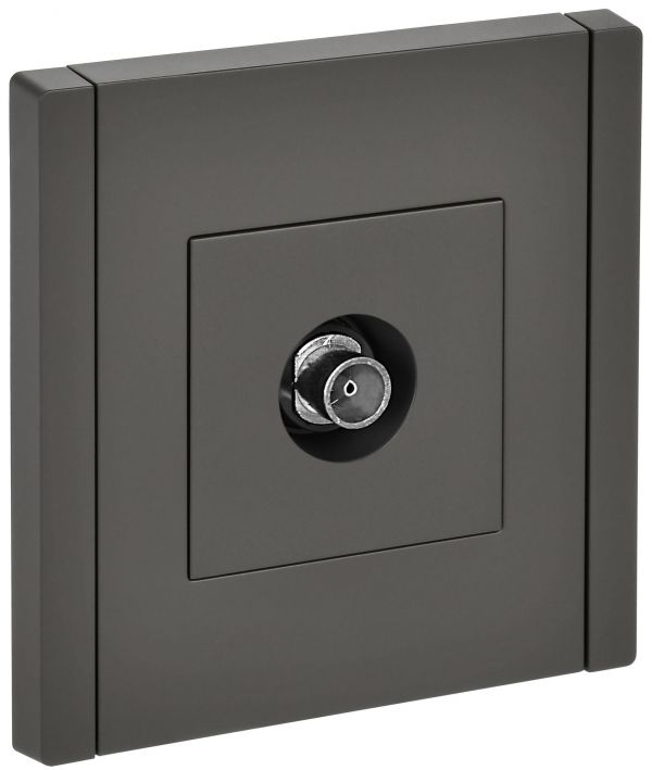 FORTE&PIANO Розетка TV оконечная FP328 серый IEK