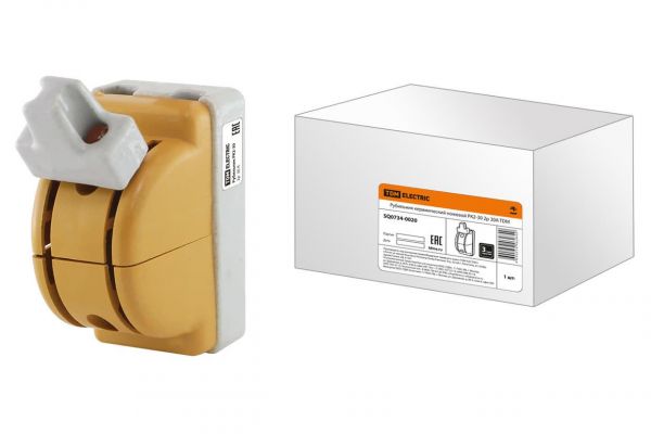 Рубильник керамический ножевой РК2-30 2p 30А TDM