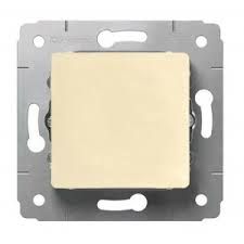 CARIVA Выключатель 10А слоновая кость