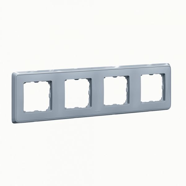 Cariva Рамка 4 поста жемчужно-серая