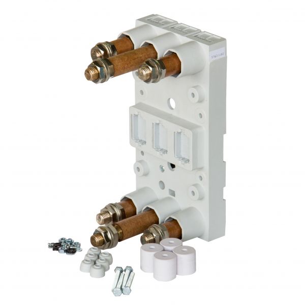 Основание втычное/выдвижное для крепления на монтажной панели с задним присоединением на шпильках ВА 5039 Про