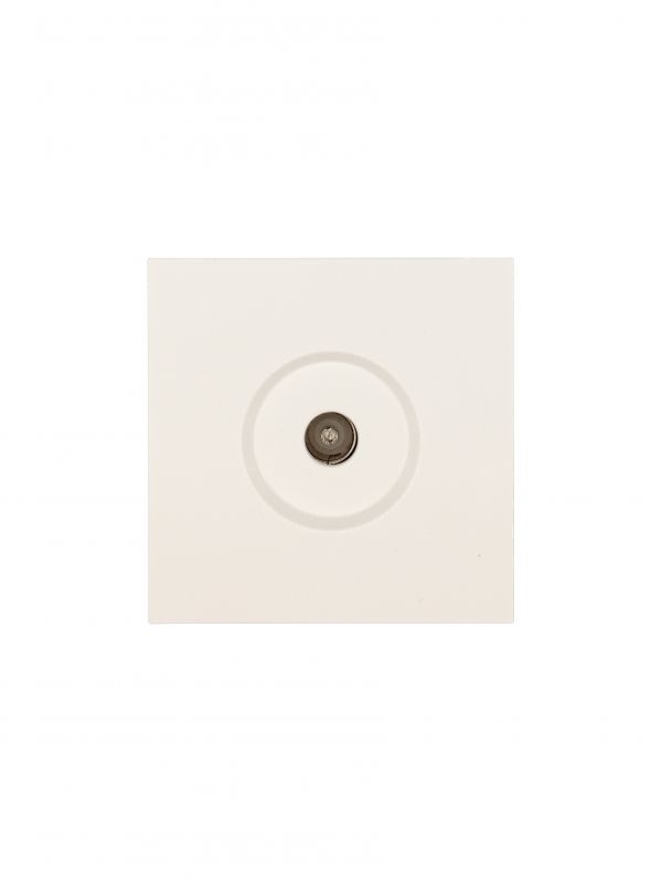 ZIMA Розетка ТВ оконечная, механизм, слоновая кость Lezard 704-9088-130