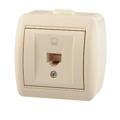 Ната Розетка компьютерная крем