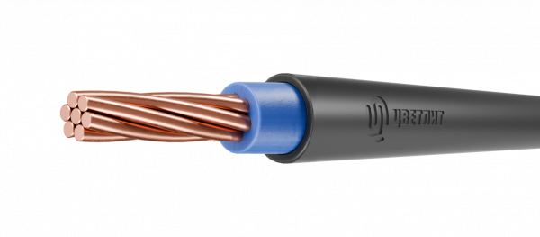 Кабель силовой ППГнг(A)-HF 1х150мк-1 синий ТРТС