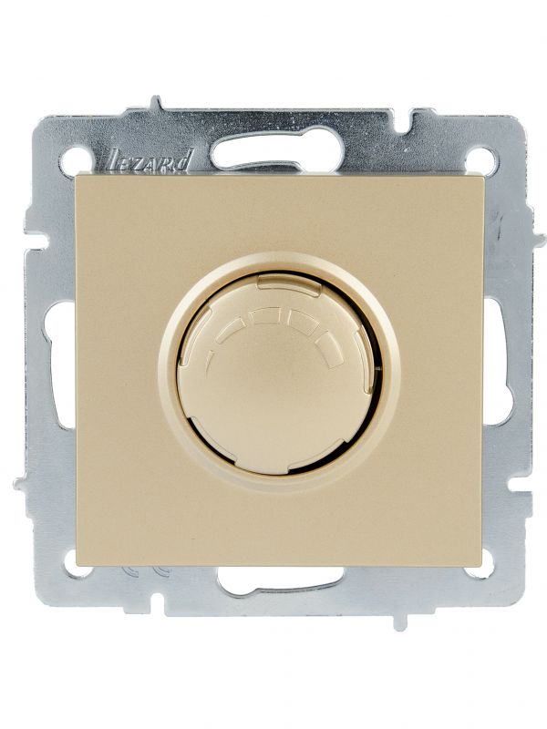 VESNA  Диммер 800 Вт золото