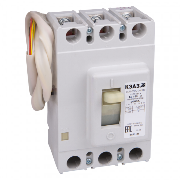 Выключатель автоматический ВА51-35М2-301110-250А-690AC/400DC-УХЛ3