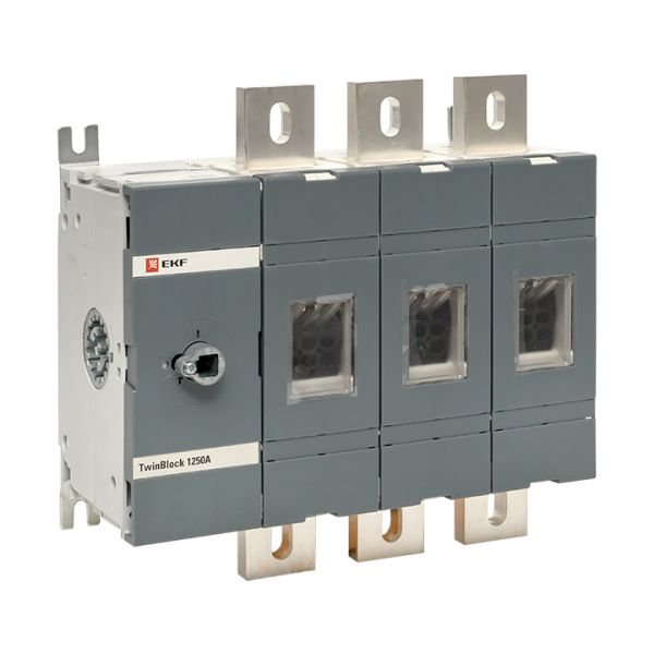 Рубильник 1250A 3P без рукоятки управления Twin block