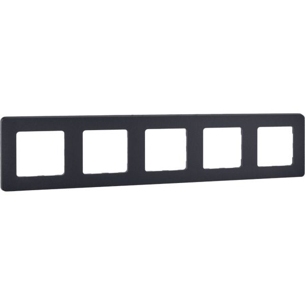 Рамка 5-местная антрацит INSPIRIA