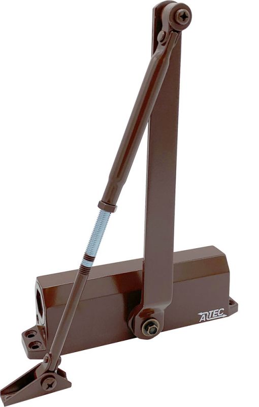 Доводчик дверной ATEC-D206H-Br EN5/6 двери до 120 кг коричневый