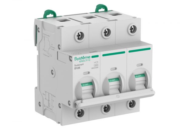 Выключатель автоматический (АВ) 27мм D 125A 3P 10 kA 400В Systeme9