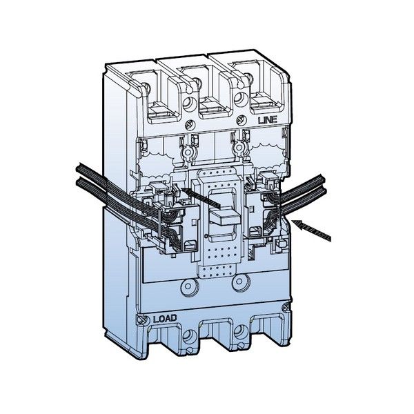 Контакт комбинированный сигнализации для Metasol MCCB до 250 AF