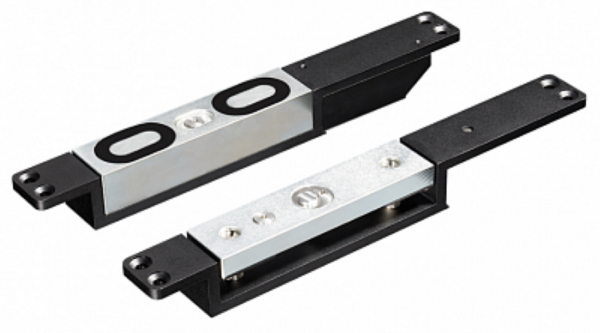 Замок электромагнитный сдвиговый ML-1200N2 12В усилие 1200 кг врезной