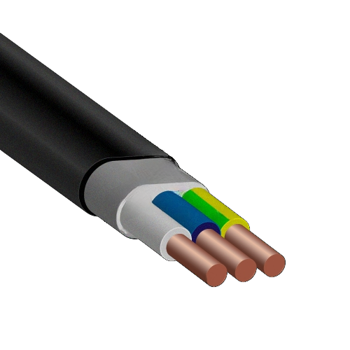 Кабель силовой ВВГ-Пнг(А)-LS 3х6ок-0,660 ТРТС 100модноп роволочный