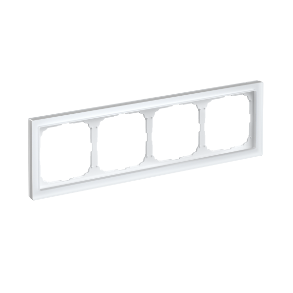 ARTGALLERY PURE 4-постовая РАМКА, МАТОВОЕ ОРГАНИЧЕСКОЕ СТЕКЛО БЕЛЫЙ