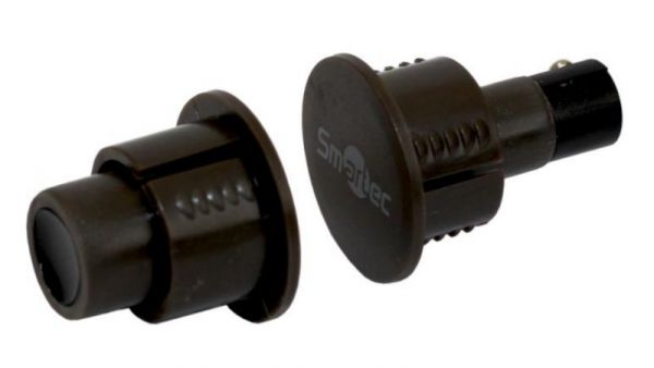 Датчик магнитоконтактный, врезной для металлическ х дверей, под винт, зазор 30 мм