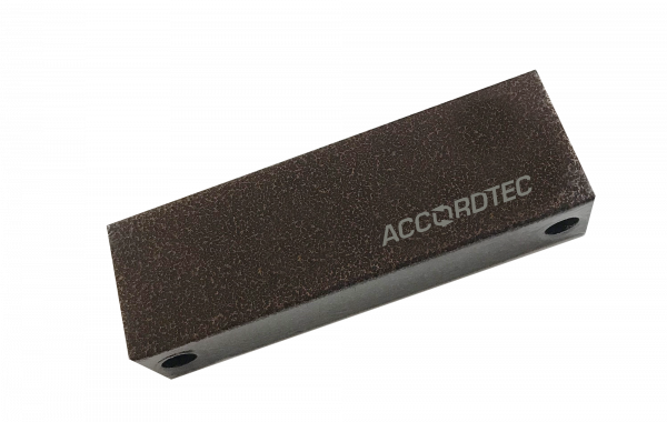 Замок электромагнитный ML-300KB с уголком IP67 12В усилие 300 кг коричневый