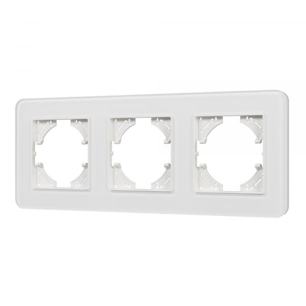 Рамка стеклянная FRM-OMALI-GS-3-WH