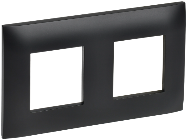 SKANDY Рамка 2-местная SK-F02Bl черный IEK
