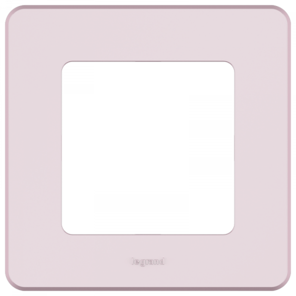 Рамка 1-местная розовый INSPIRIA