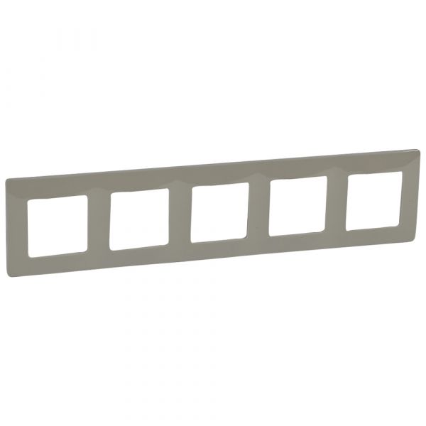Рамка 5-местная светлая галька ETIKA