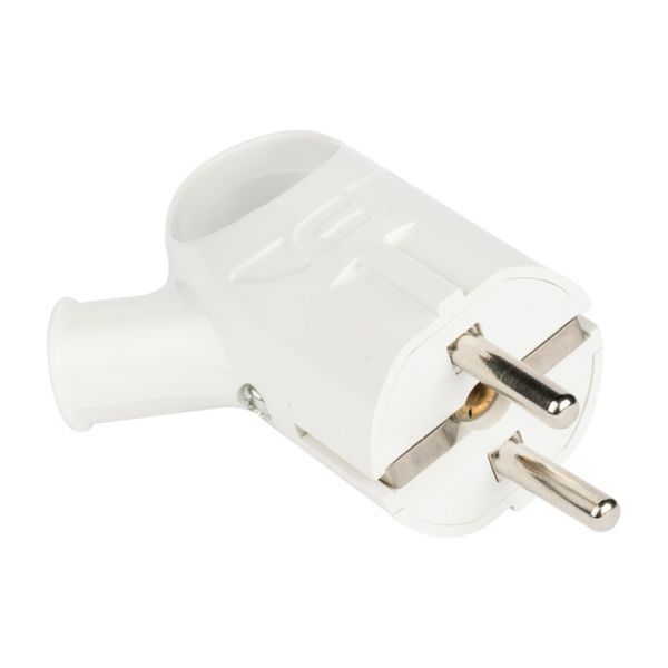 Евровилка с ушком белая 16 А