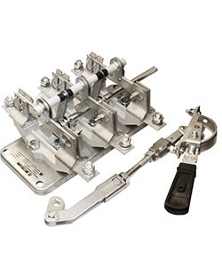 РЕ19-39-31140-00 УХЛ3, 630А, 3-х полюсный на одно направление, передняя смещенная рукоятка, IP00, разъединитель  (ЭТ)