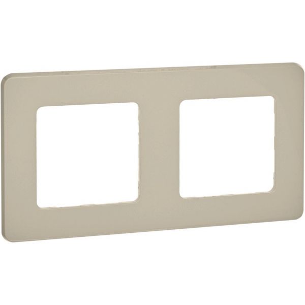 Рамка 2-местная слоновая кость INSPIRIA