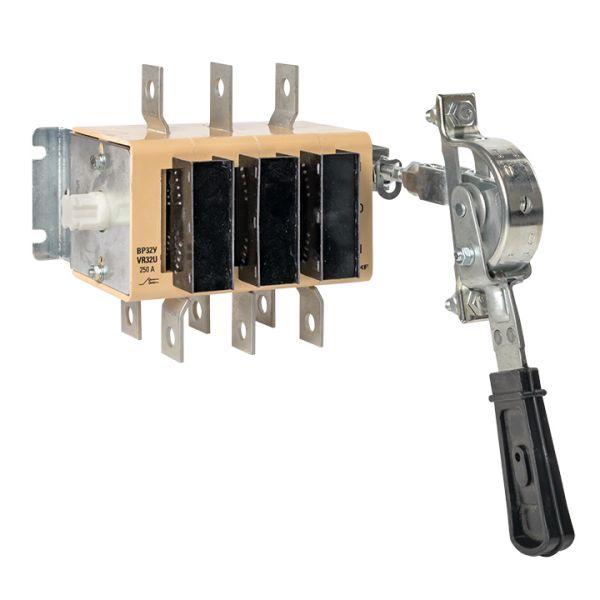 Выключатель-разъединитель ВР32У-35A71240-R 250А, 2 направ. с д/г камерами, с передней смещённой рукояткой MAXima