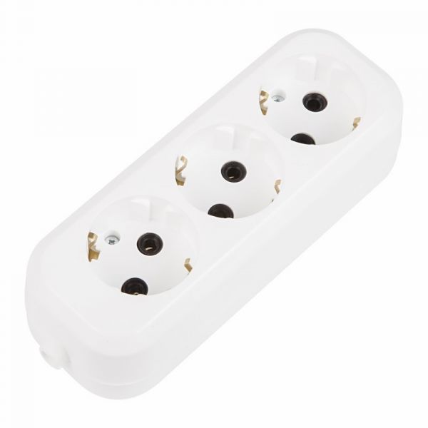 Колодка 3 гнезда с/з'Эконом