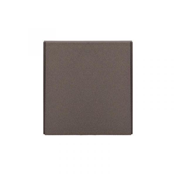 Выключатель STRONG одноклавишный 10А скрытой установки механизм графит