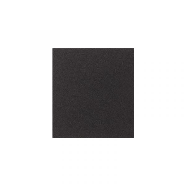 Выключатель STRONG одноклавишный перекрестный (переключатель) 10А скрытой установки механизм антрацит