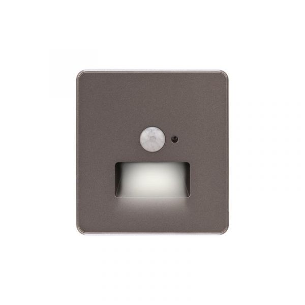 Подсветка настенная ROUND для ног скрытой установки механизм титан