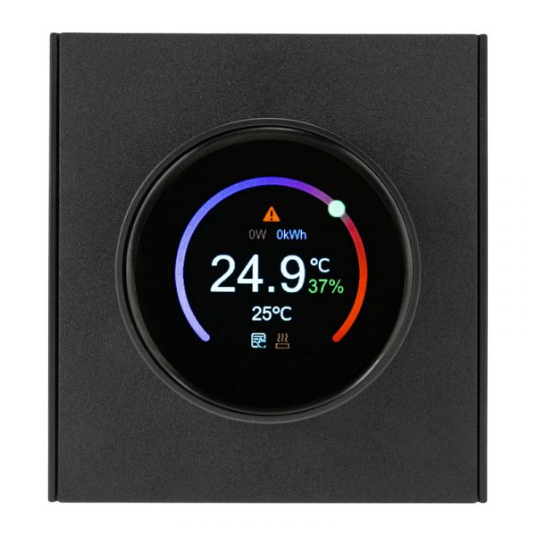 STRONG Термостат электронный с индикацией Wi-Fi скрытой установки антрацит