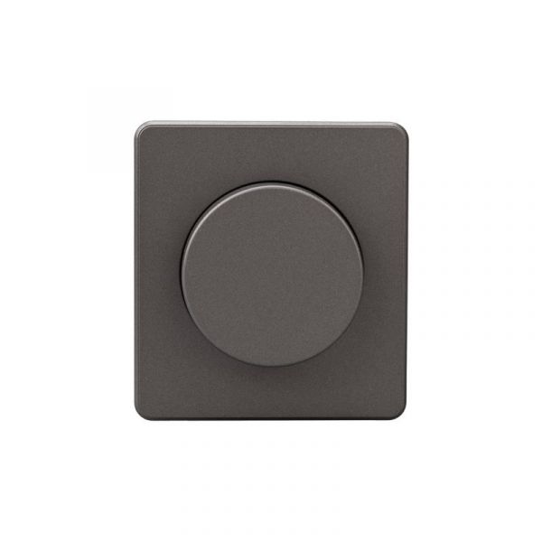 Светорегулятор ROUND (диммер) 300Вт скрытой установки механизм титан