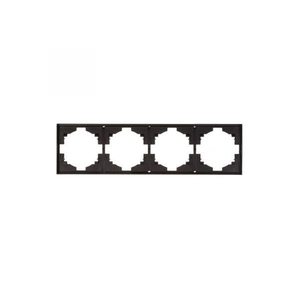 Рамка STRONG 4-постовая антрацит